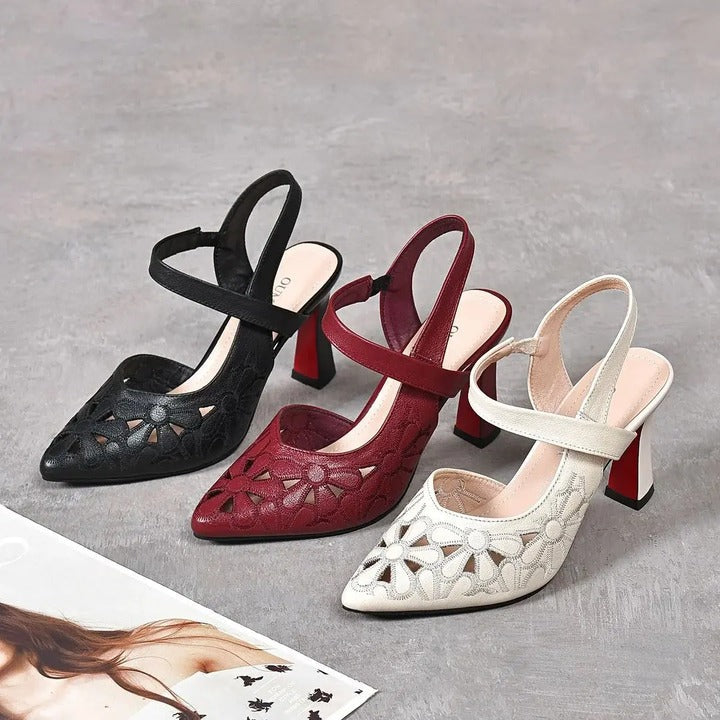 Elegante orthopädische Retro-Heels (2)
