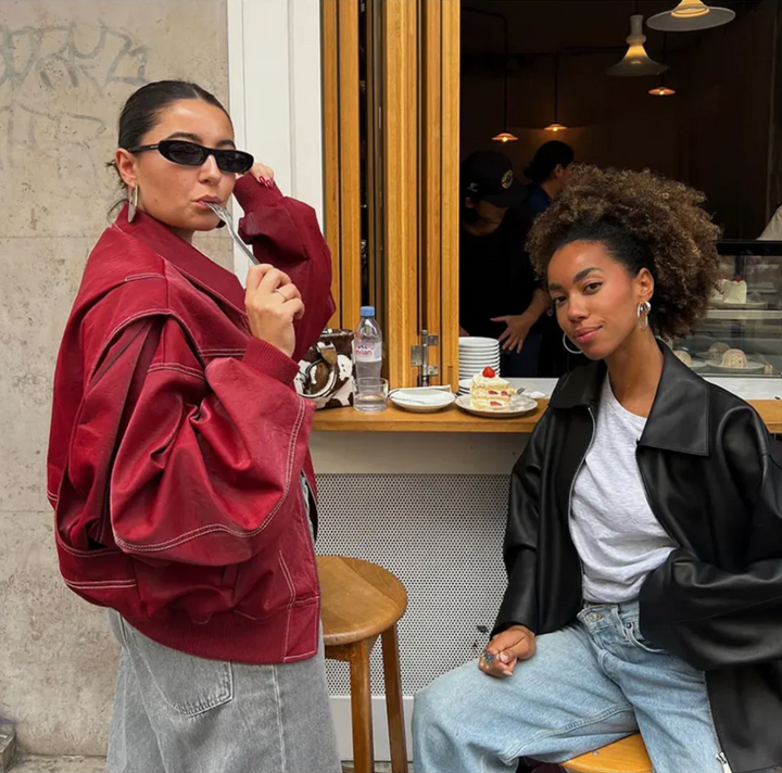 Elegante Oversize-Jacke im Bomberstil (5)