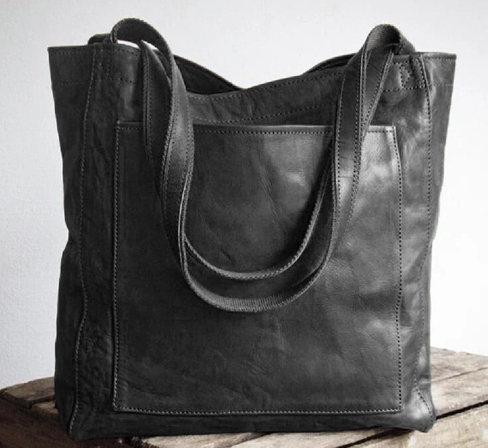 Elegante schwarze Handtasche für den Alltag in Schwarz