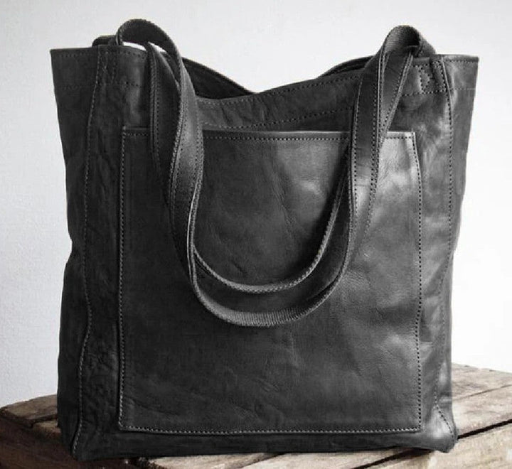 Elegante schwarze Handtasche für den Alltag in Schwarz