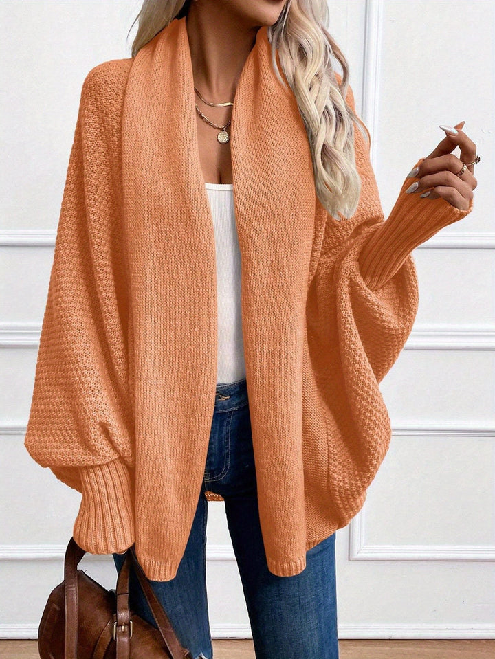 Elegante Shawl-Kragen Cardigan