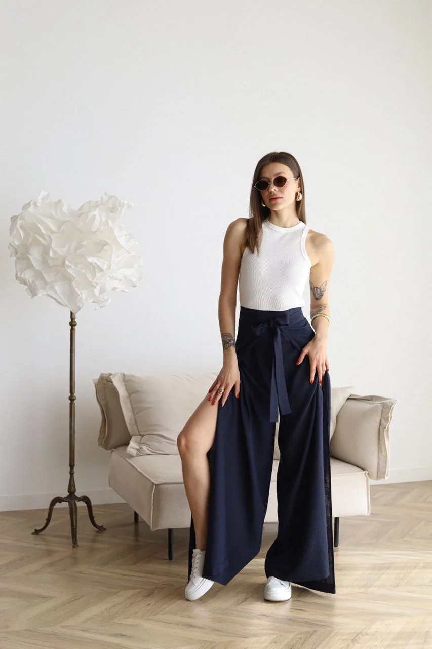 Elegante Weite Sommerhose (3)