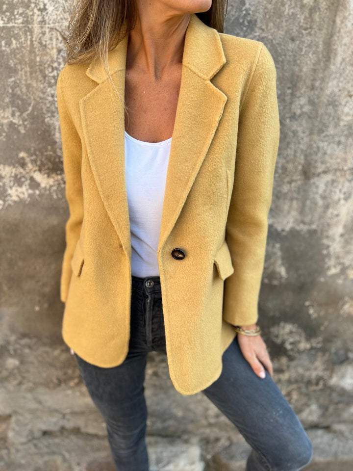 Eleganter Blazer für jeden Anlass in Gelb