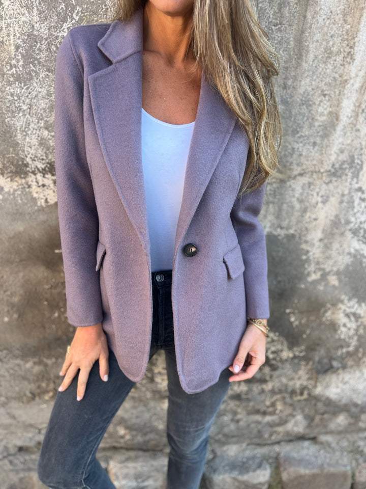 Eleganter Blazer für jeden Anlass in Lila