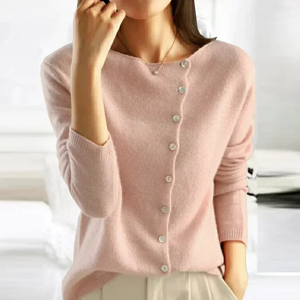 Eleganter Cardigan für jeden Tag in Rosa