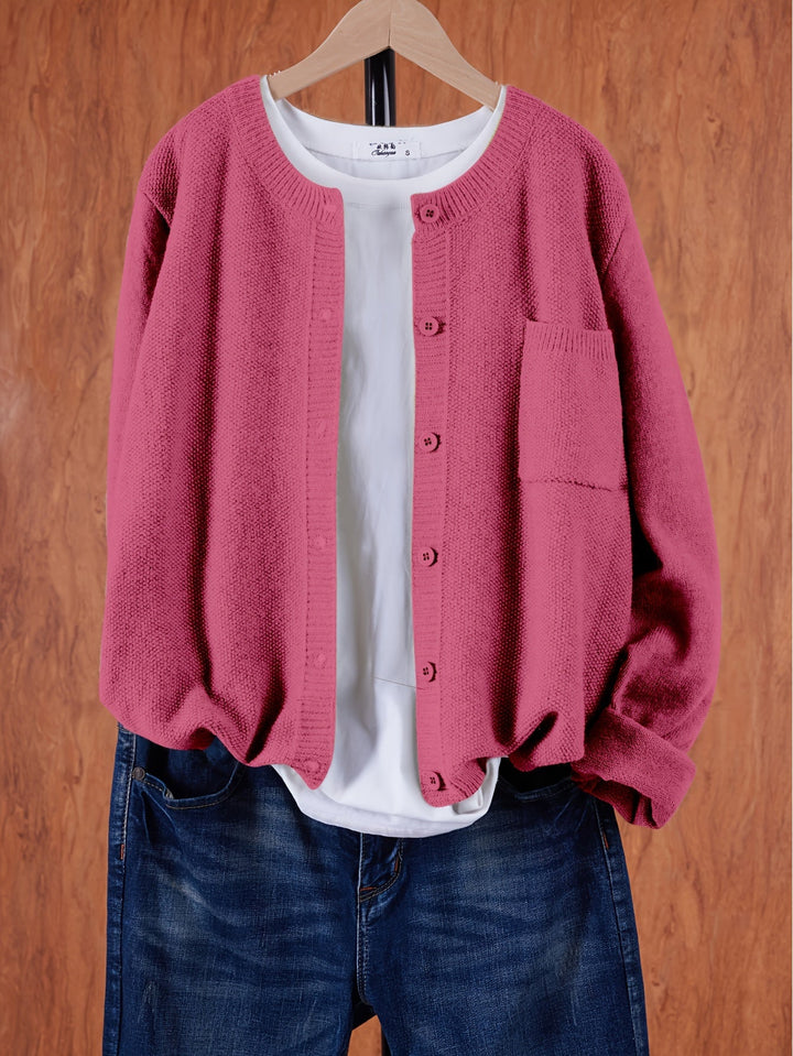 Eleganter Cardigan mit Knöpfen (7)