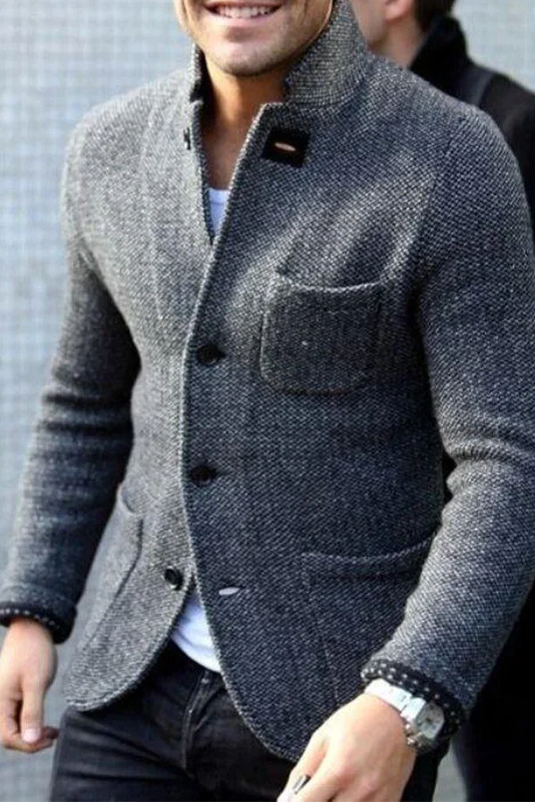Eleganter Damen Cardigan mit feiner Verarbeitung in Grau