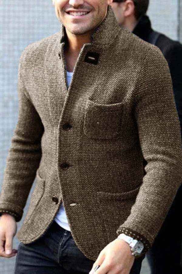 Eleganter Damen Cardigan mit feiner Verarbeitung in Khaki