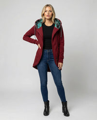 Nele | Eleganter Damen Wintermantel mit Kapuze für Herbst