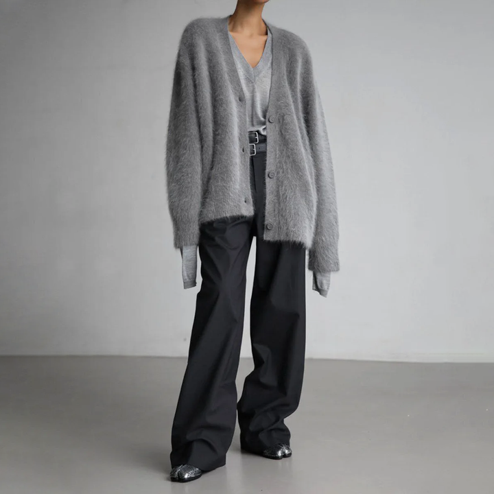 Eleganter Oversized Cardigan (2)