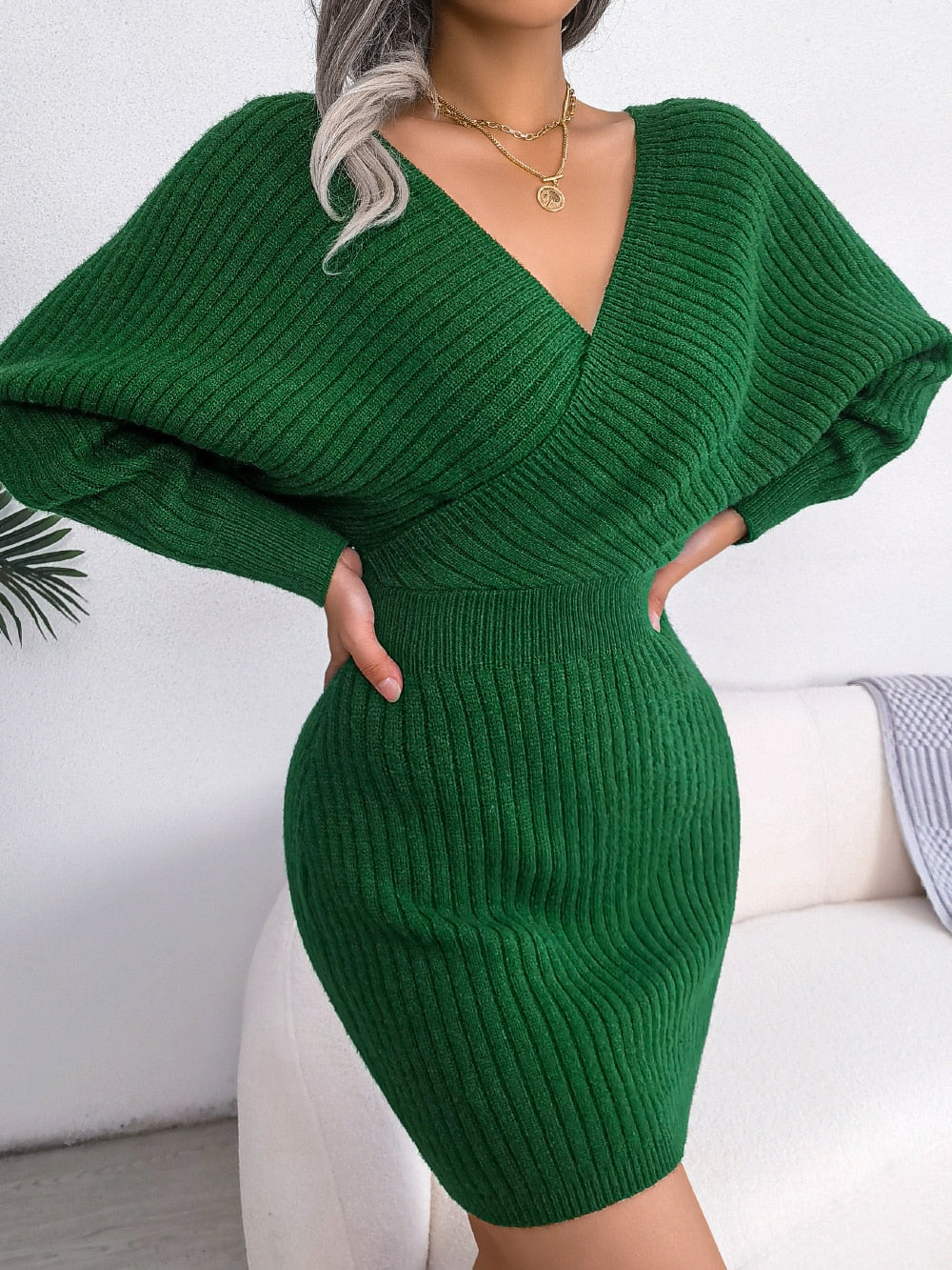 Eleganter Pullover für kühle Tage in Grün