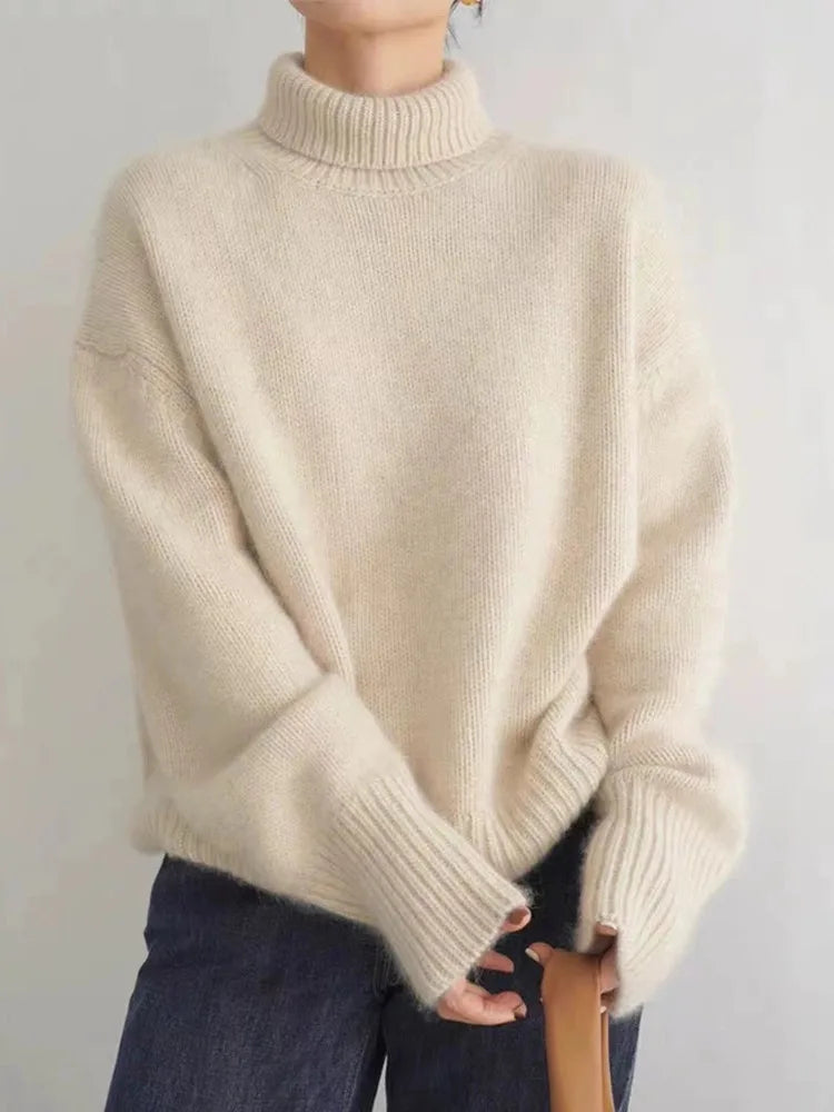 Eleganter Zeitloser Damen Pullover (2)