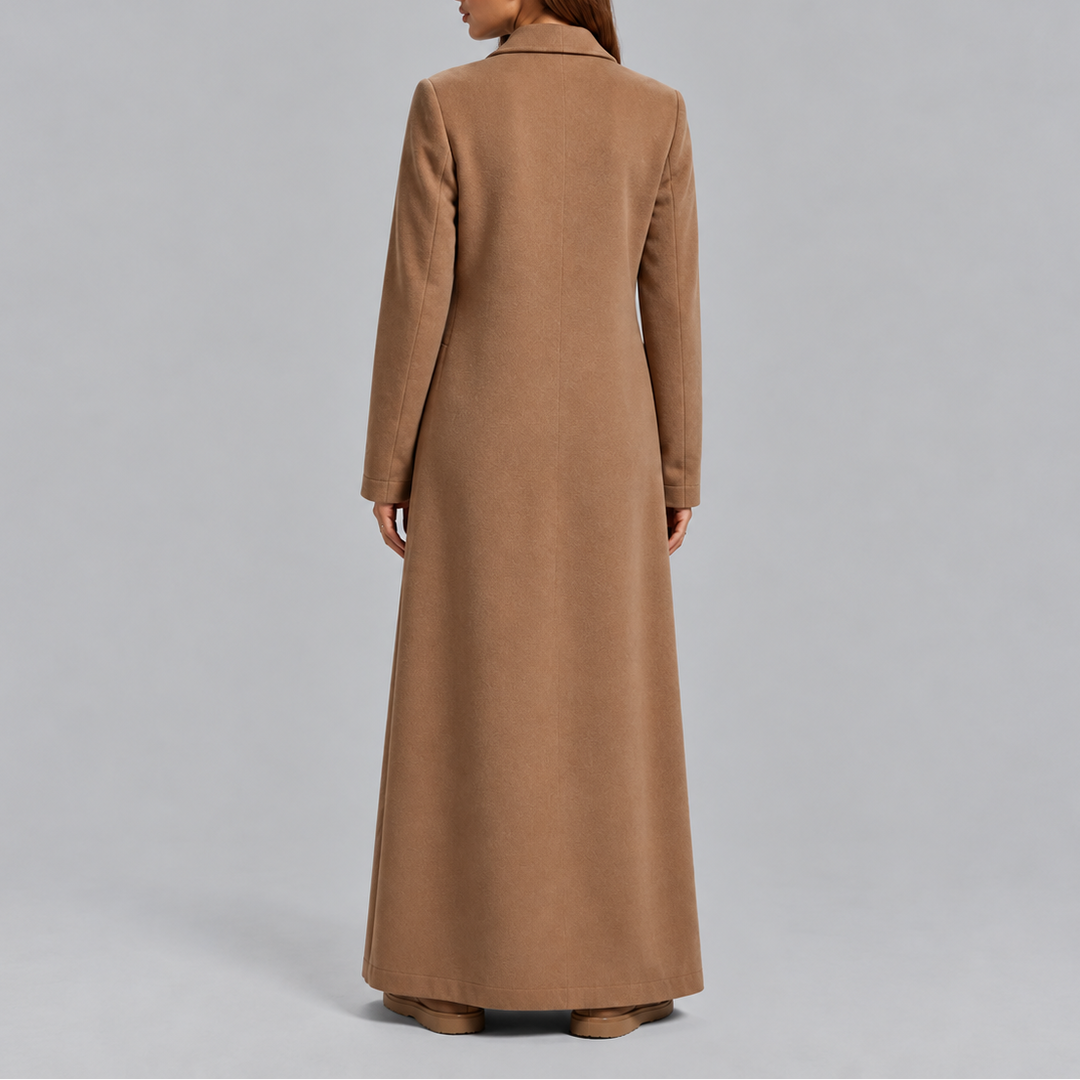 Eleganter zweireihiger Damen Herbstmantel (6)