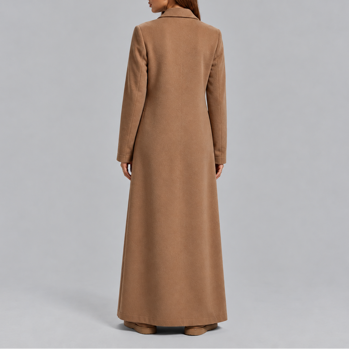 Eleganter zweireihiger Damen Herbstmantel (6)