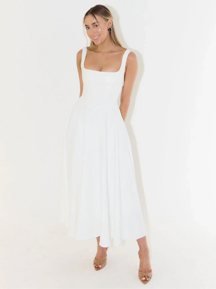 Elegantes Damen Midikleid für den Herbst (16)