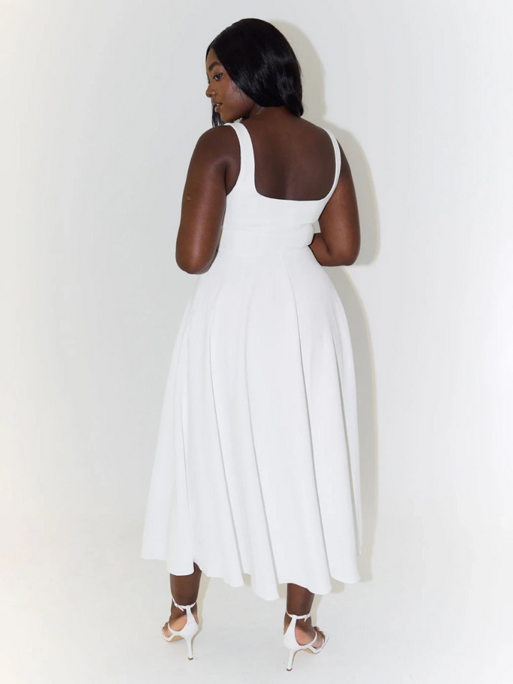 Elegantes Damen Midikleid für den Herbst (18)