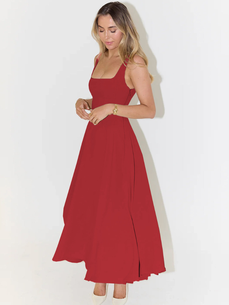 Elegantes Damen Midikleid für den Herbst (23)