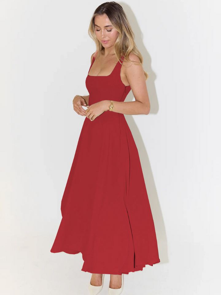 Elegantes Damen Midikleid für den Herbst (23)
