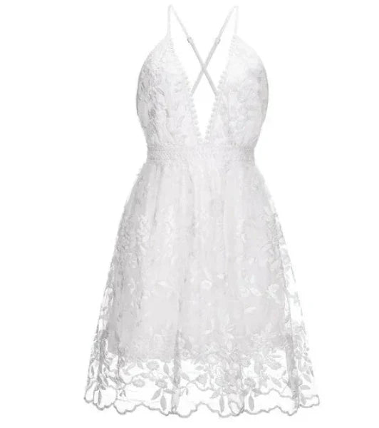 Elegantes Damen-Minikleid für Strand und Cocktails (3)