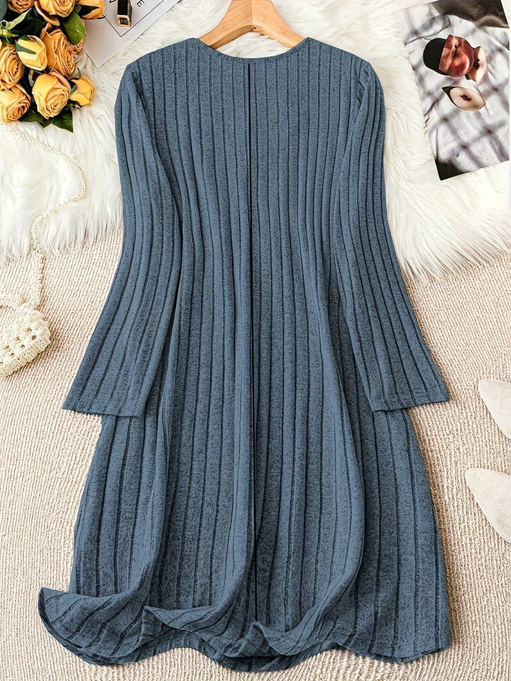 Elegantes Herbstkleid mit Komfort (2)