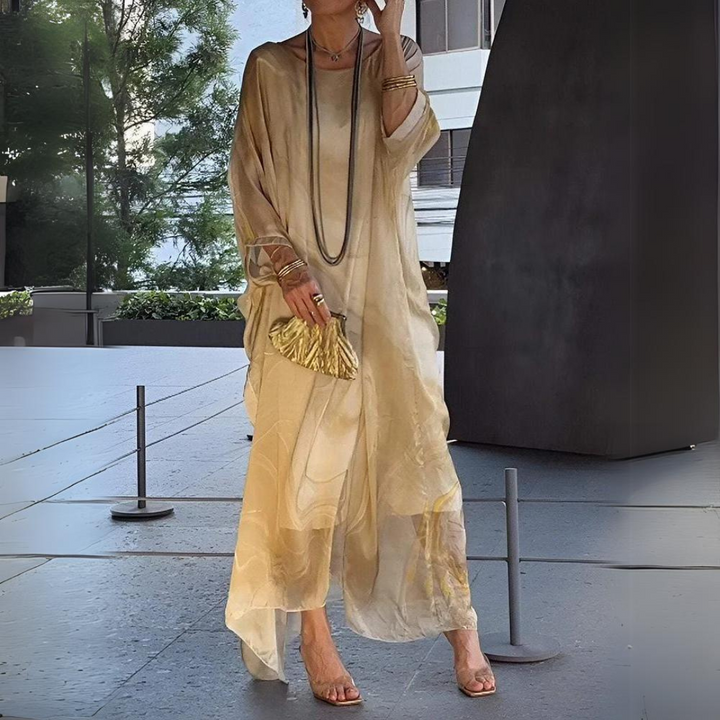 Elegantes Maxikleid für Hochzeitsgäste (2)