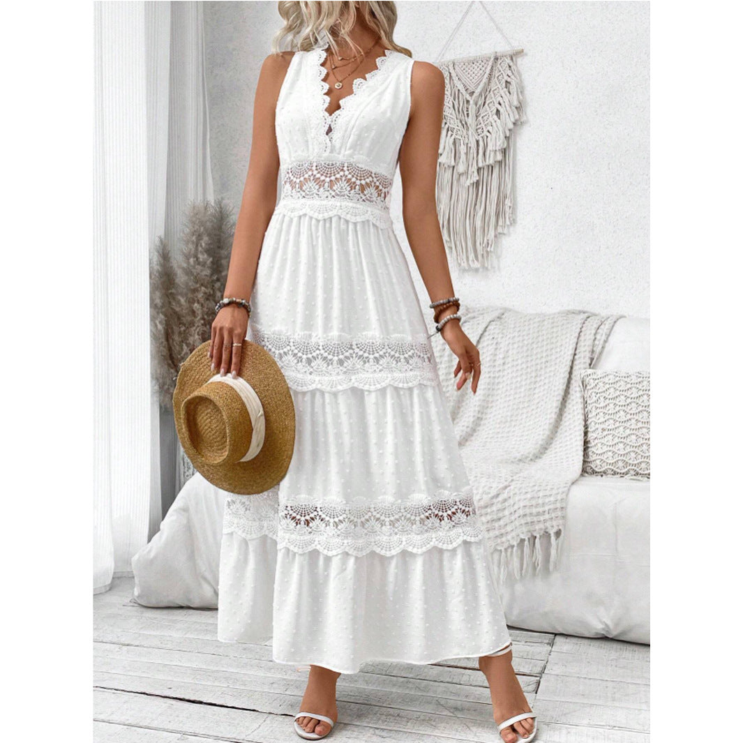 Elegantes Spitzen-Midikleid (2)