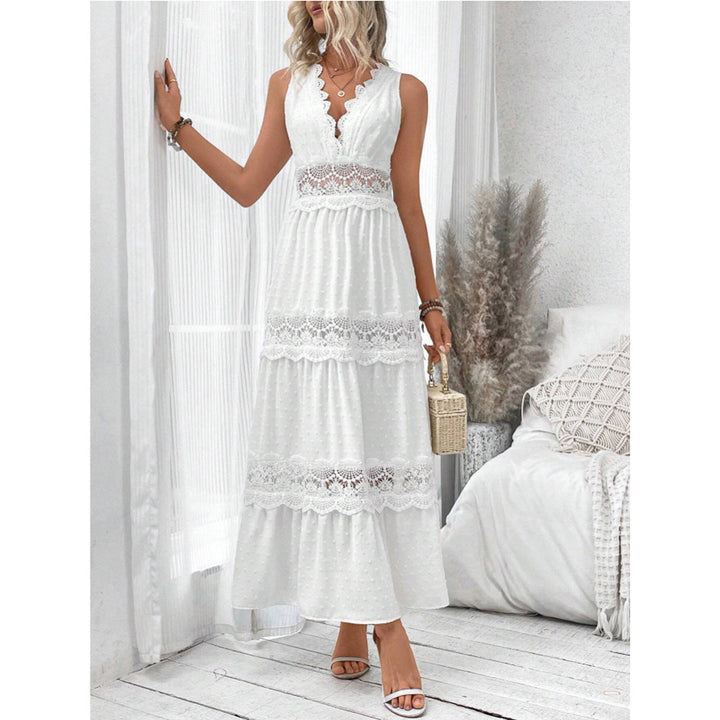 Elegantes Spitzen-Midikleid (3)