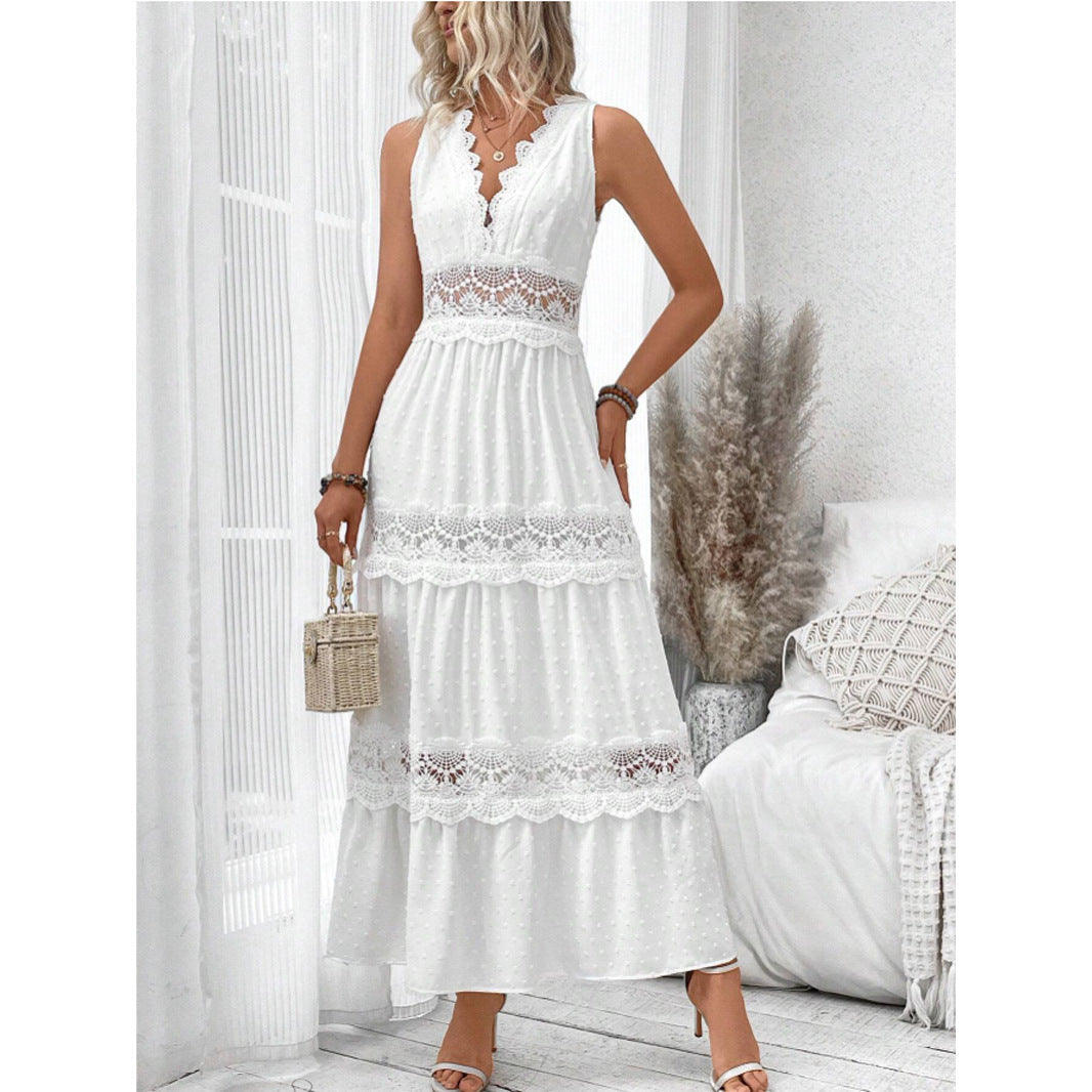 Elegantes Spitzen-Midikleid (4)