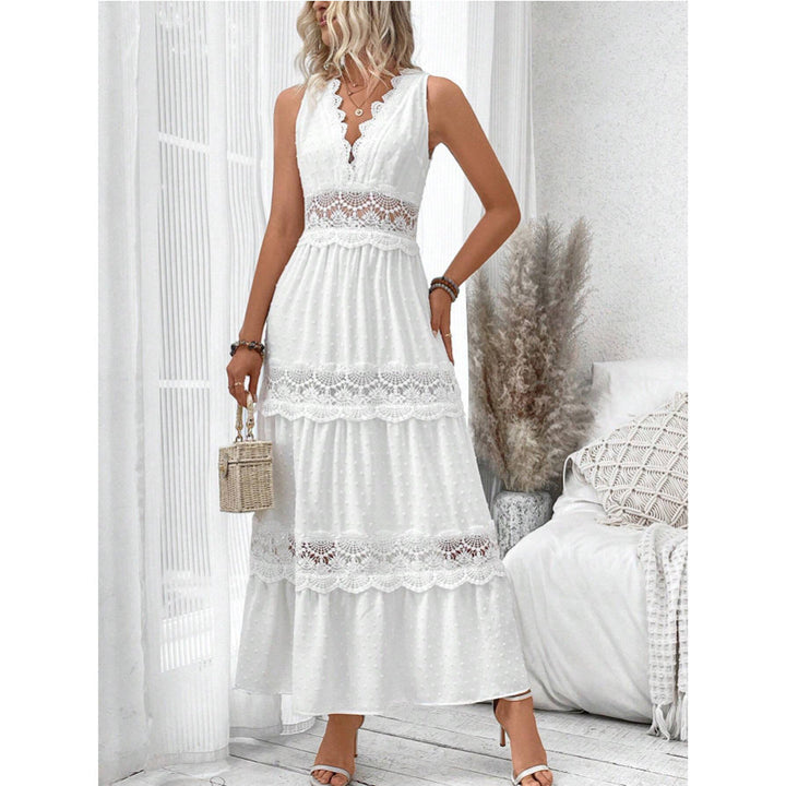 Elegantes Spitzen-Midikleid (4)