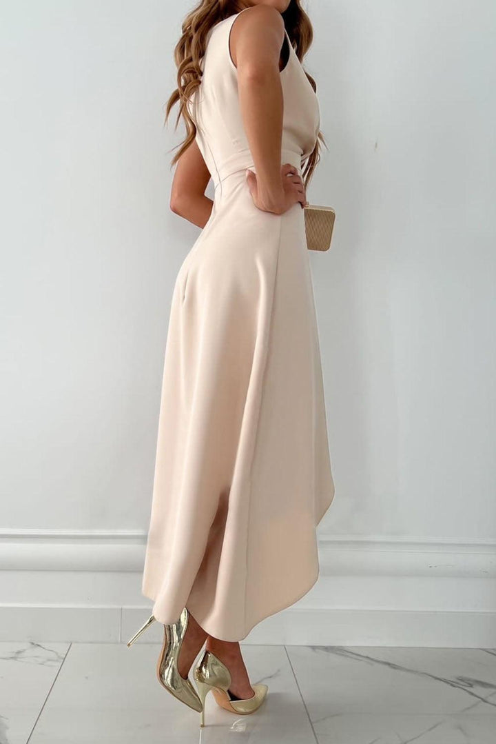 Elegantes Wickelkleid für Hochzeitsgäste (2)