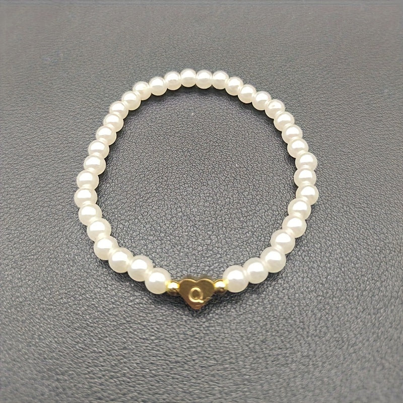 Bracelet Schickes AZ Herz Initiales