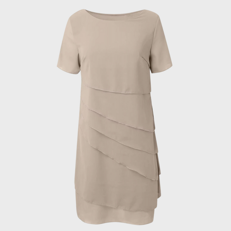 Festliches Damen Abendkleid aus Chiffon (4)