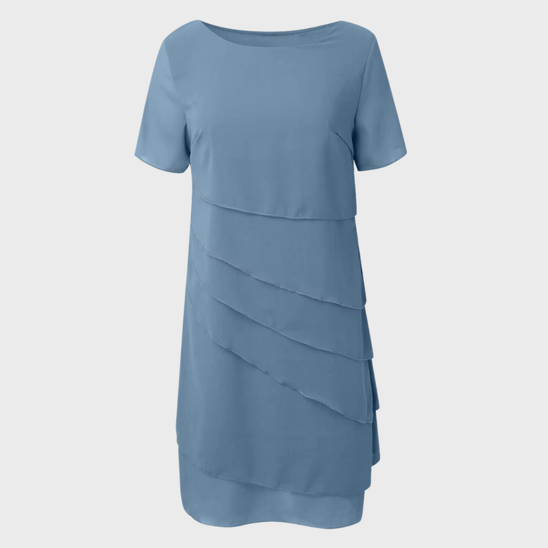 Festliches Damen Abendkleid aus Chiffon (7)