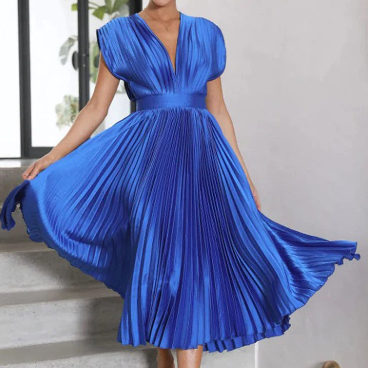 Festliches Kleid für Damen Elegant Bequem in Blau 1