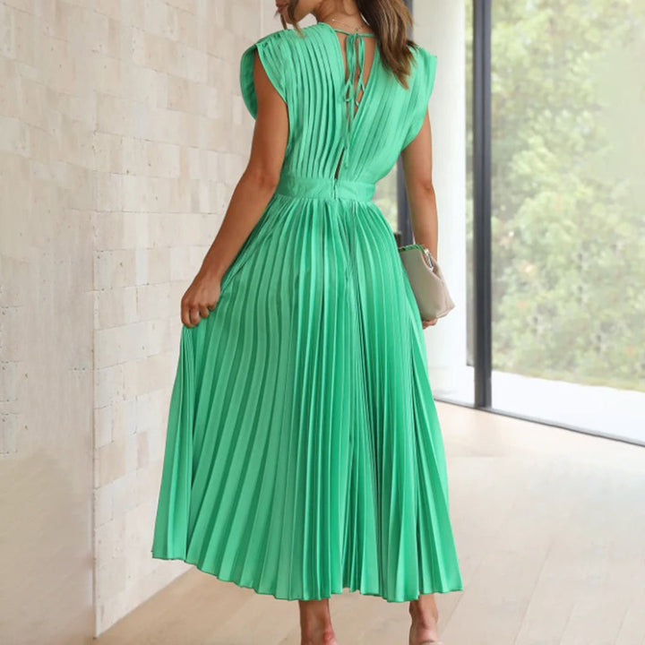 Festliches Kleid für Damen Elegant Bequem in Grün 2