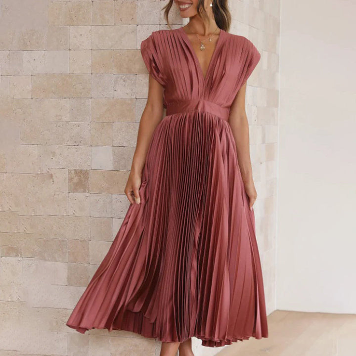 Festliches Kleid für Damen Elegant Bequem in Roségold