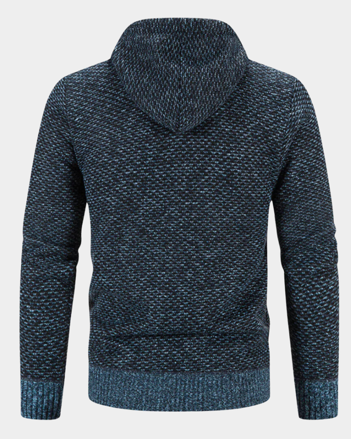 Gemütlicher Herren Pullover mit Kapuze (3)