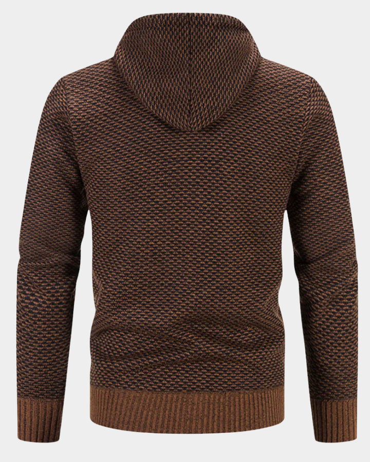 Gemütlicher Herren Pullover mit Kapuze (5)