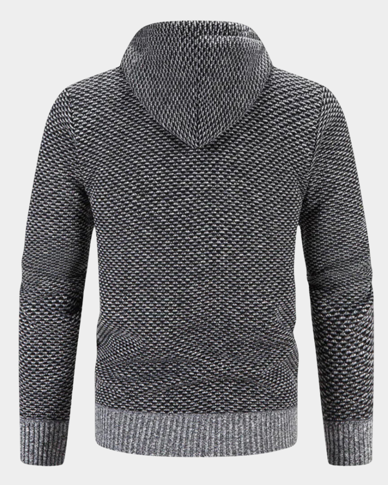 Gemütlicher Herren Pullover mit Kapuze (7)