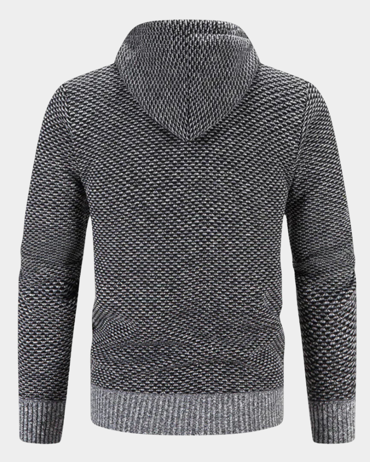 Gemütlicher Herren Pullover mit Kapuze (7)