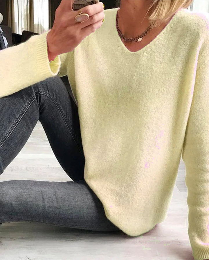 Gemütliches Damen Sweatshirt aus Baumwolle zum Alltag (12)