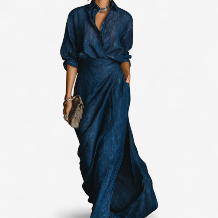 Helena™ Elegantes Maxi-Herbstkleid (4)