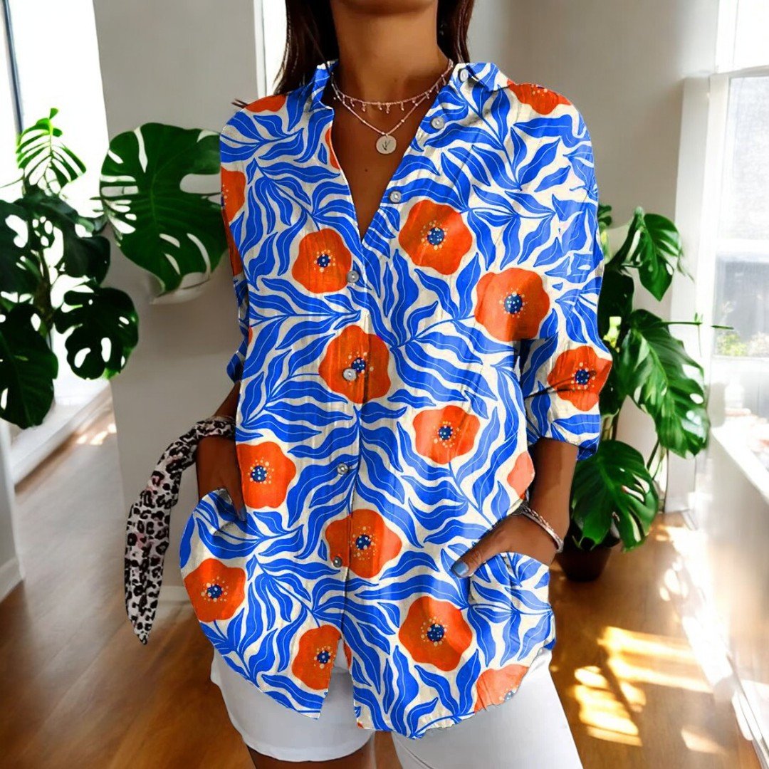 Amara Vintage Bluse mit zeitlosem Schnitt foto 5