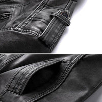 Moritz | Herren Bikerjacke aus Leder für Herbst