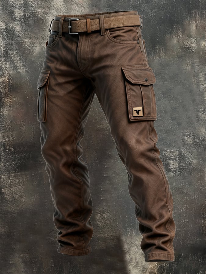 Herren Cargo-Hose für den Herbst (4)