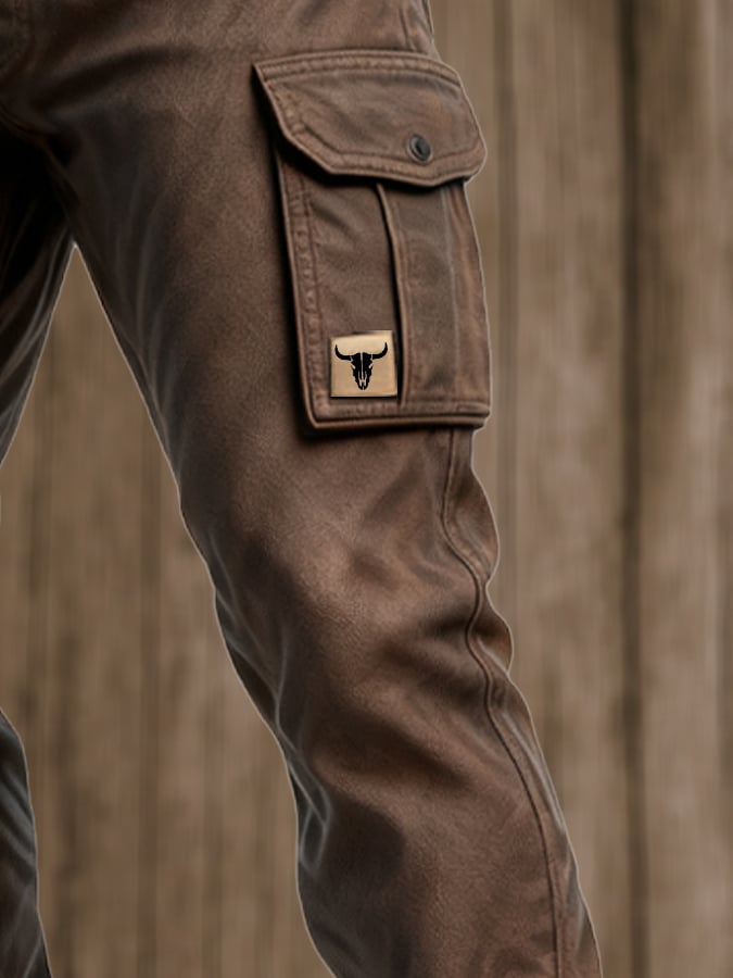Herren Cargo-Hose für den Herbst (6)