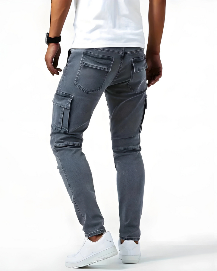 Herren Cargo-Hose mit Stretch für den Alltag (9)