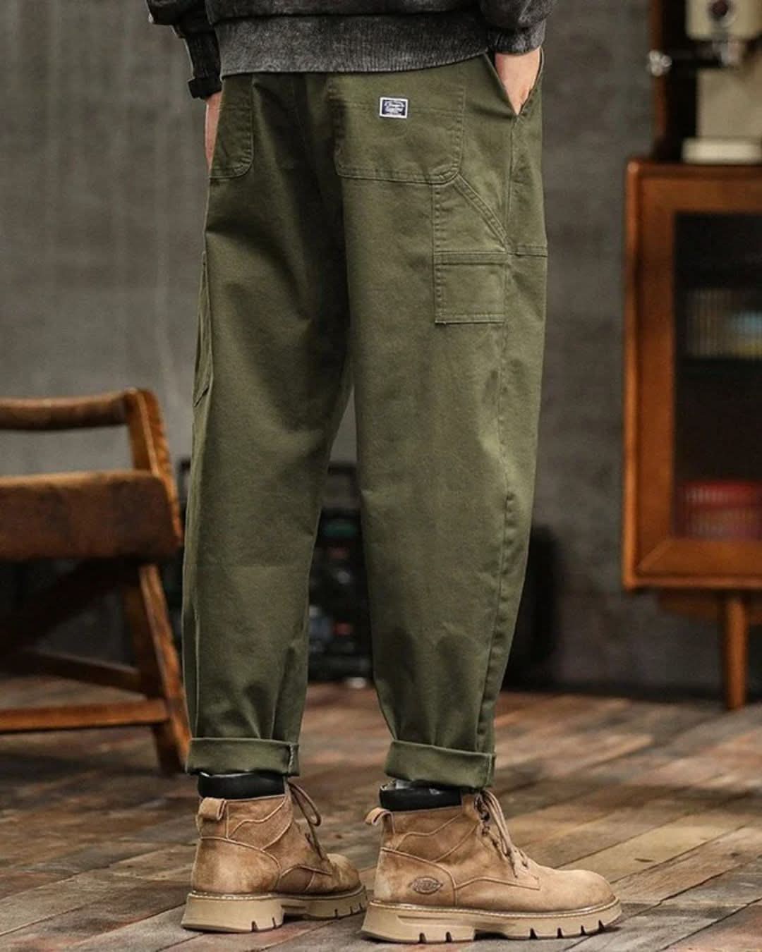 Herren Cargohose Comfort-Fit mit praktischen Taschen (5)