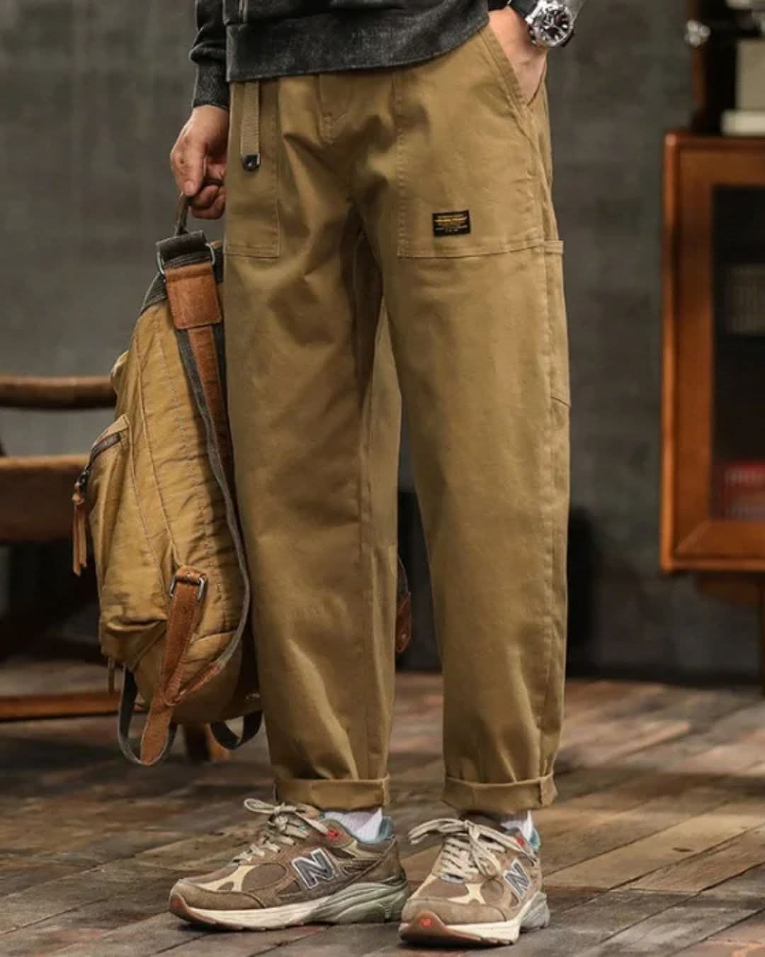 Herren Cargohose Comfort-Fit mit praktischen Taschen (6)