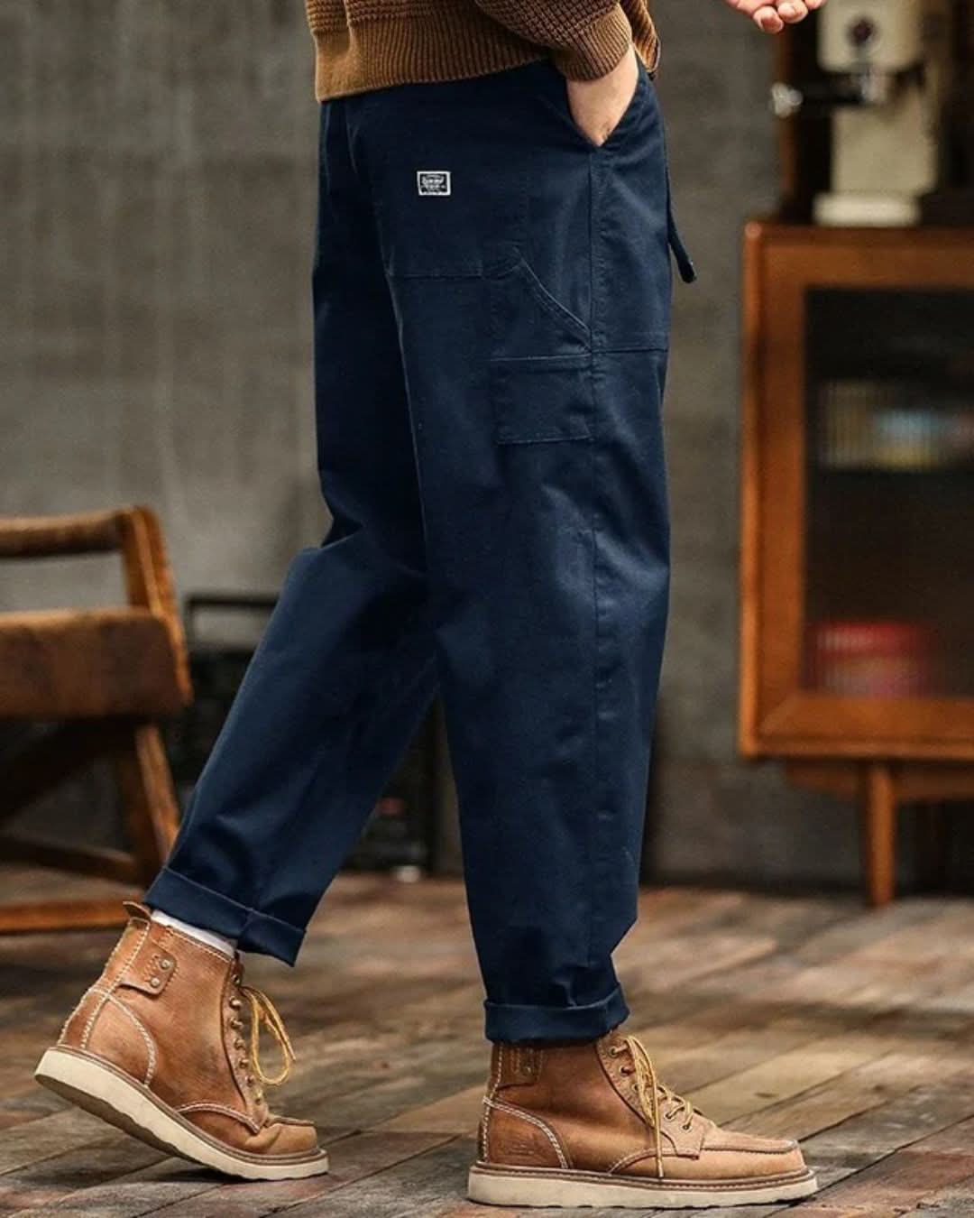 Herren Cargohose Comfort-Fit mit praktischen Taschen (7)